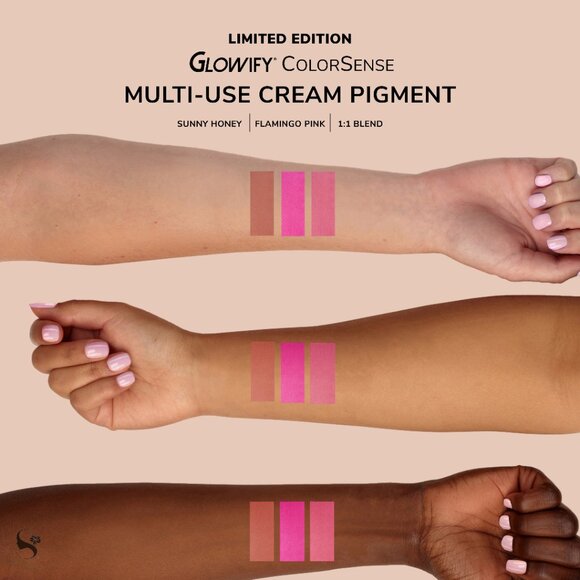 Flamingo Pink Glowify ColorSense Multi-Use Cream Pigment - Picture 4 of 5